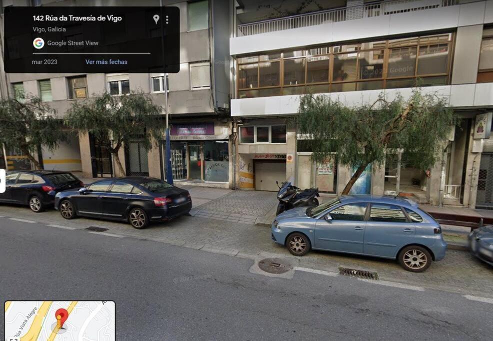 Espacioso Piso Con Garaje Cerca Del Centro De Vigo Exteriér fotografie